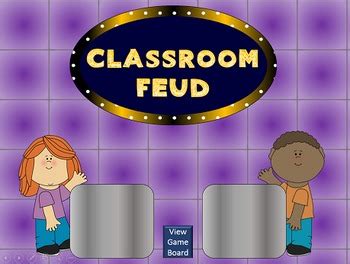 Classroom Feud PowerPoint Game Template by Mrs Tompkins Classroom