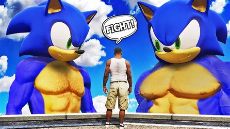 BUFF SONIC vs EXTREME BUFF SONIC in GTA 5 (Super Powers) - YouTube