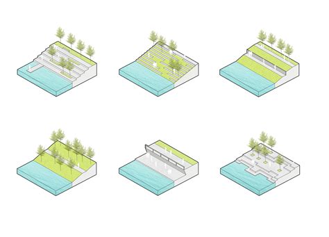 Landscape Axonometric Diagram by Land Space on Dribbble