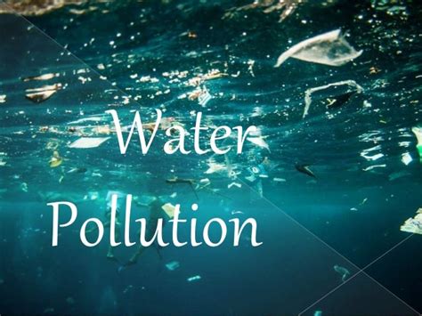 water pollution ppt.