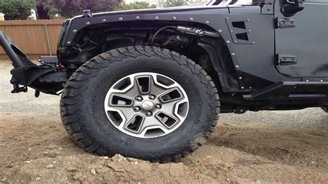 Beefy All Terrain Tires For Jeep Wrangler