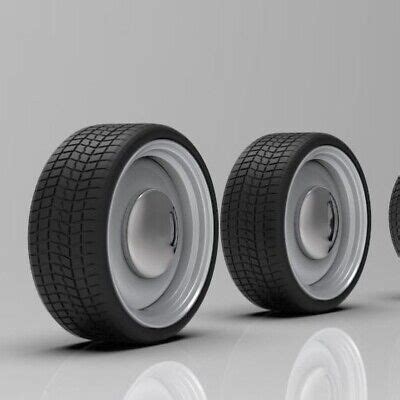 1:18 20 inch Steel Smoothie Wheels with Low Profile Tires | eBay