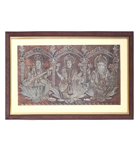 Lakshmi Ganesh Wall Painting - Shree Kala