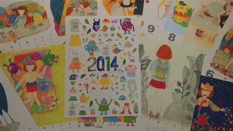 2014 ILLUST CALENDAR on Behance