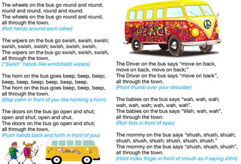 Wheels on the Bus - Nursery Rhyme Lyrics | Free Printables for Kids