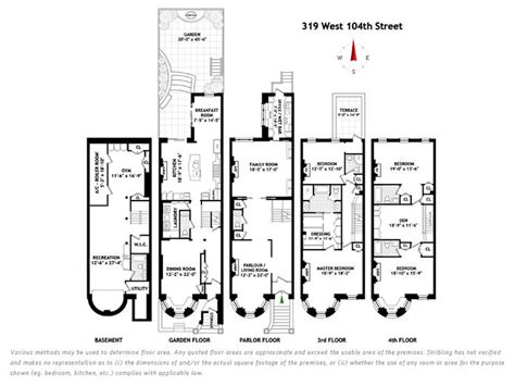 Pin by Gige Clemons on Brownstone Dreams | Floor plans, Simple house ...