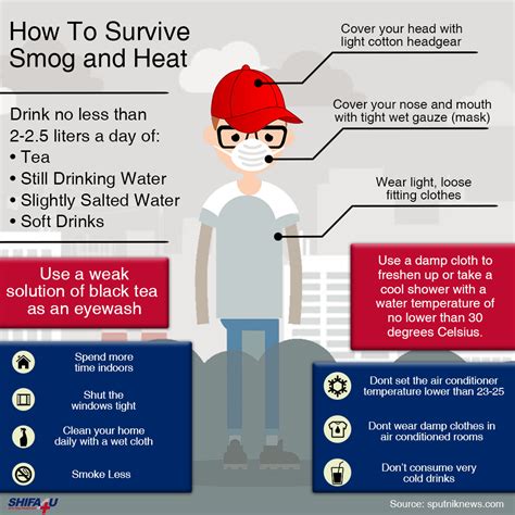 How to Survive Smog : Infographic