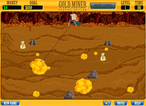 Gold Miner Special Edition - Play Online on Flash Museum 🕹️