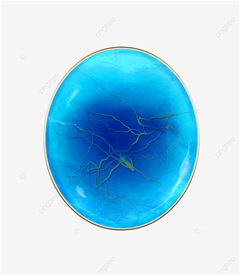 Blue Oval Clipart Transparent PNG Hd, Beautiful Oval Blue Gemstone ...