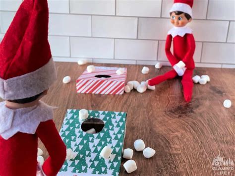 Printable Elf Cornhole Game - Glamper Life