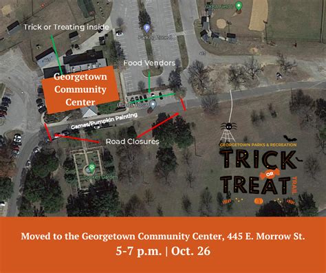 Trick or Treat Trail on Oct. 26; moved to the Georgetown Community ...