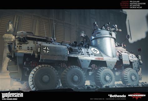 ArtStation - Wolfenstein: Youngblood - APC , Matthias Develtere ...