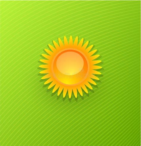 Yellow sun background stock vector. Illustration of image - 20451807