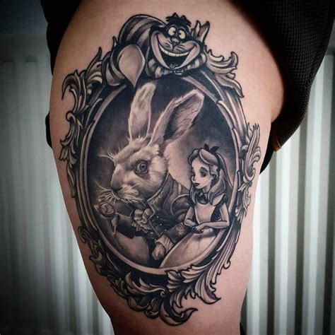 Alice in Wonderland Tattoo 93 | Wunderland tattoo, Körperkunst tattoos ...