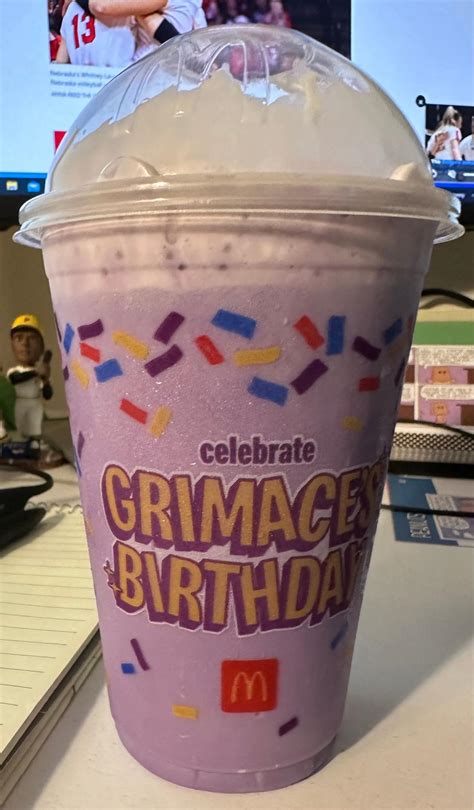 McDonald's Grimace Birthday Shake has a mysterious flavor, but we may ...