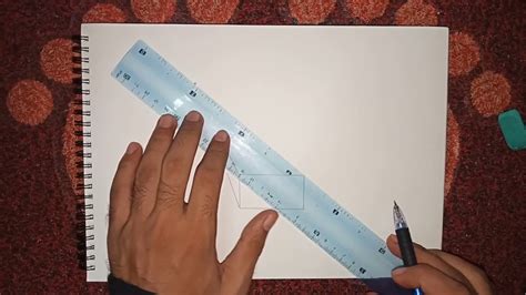 How to draw cuboid using one-point perspective.(Begining of ...