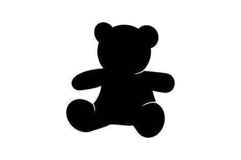 Teddy Bear Silhouette SVG-Schnittdatei Von Creative Fabrica Crafts ...