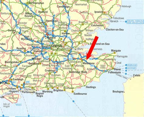 Maidstone Map - United Kingdom