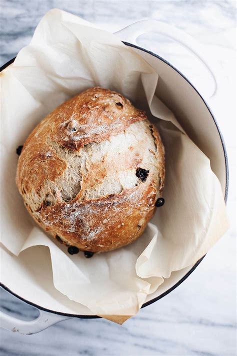 Dutch Oven Cinnamon Raisin Bread Recipe | A Simple Palate