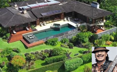 Carlos Santana's incredible house in Hawaii that he has just bought