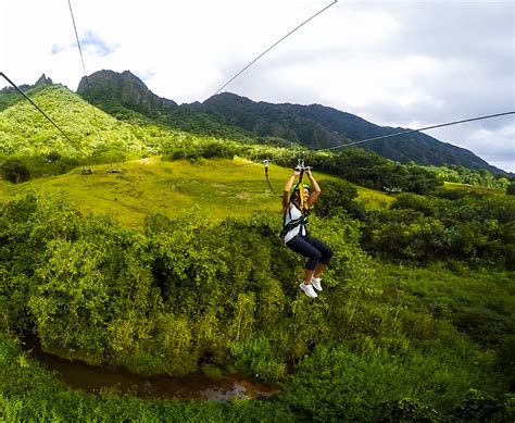 KUALOA RANCH ZIPLINE ON OAHU, HAWAII - Journey Era