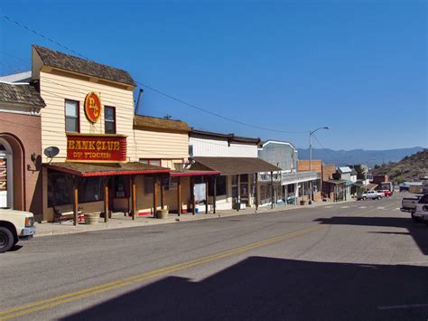 Pioche, Nevada | The silver mining town of Pioche reached it… | Flickr