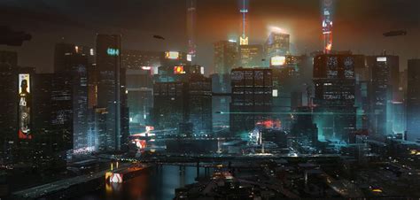 Cyberpunk 2077 apresenta imagens do centro corporativo de Night City ...