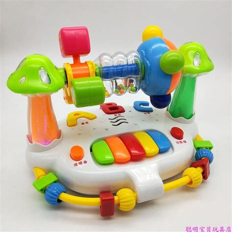 Toys for 3-6-8-9-12 Months Infants Rattle Turntable for 0-1-2 Years Old ...