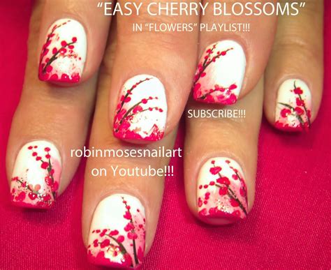 Nail Art by Robin Moses: "easy flower nails" "flower nails" "nail art ...