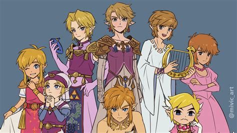 Random: Legend Of Zelda Fan Reimagines Link As The Princess Instead ...