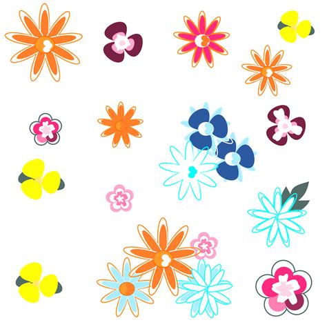 Free digital floral scrapbooking paper doodle - ausdruckbares ...