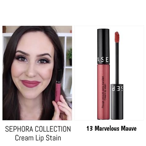 SEPHORA COLLECTION Cream Lip Stain 13 Marvelous Mauve