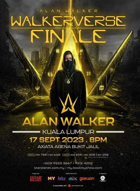 [Ticketing Service] Alan Walker Walkerverse Finale Kuala Lumpur 2023 ...