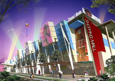 Proposed Shopping Mall Architectural Design