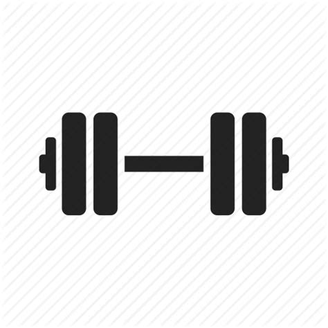 Dumbbell Icon at Vectorified.com | Collection of Dumbbell Icon free for ...