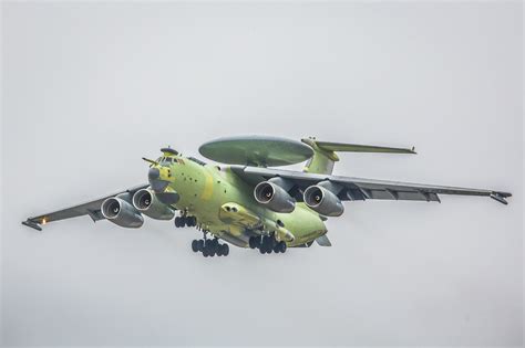 Russia's 'Flying Radar': Next-Gen A-100 AWACS Plane Makes Debut Flight ...