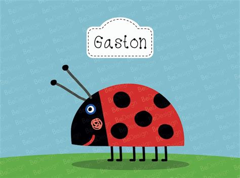 Gaston Ladybug From Ben and Hollys Little Kingdom - Etsy