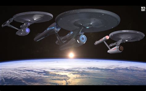 Star Trek, USS Enterprise (spaceship), Space, Earth Wallpapers HD ...