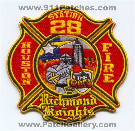 Houston Fire Department Station 28 Patch Texas TX – 911Patches.com