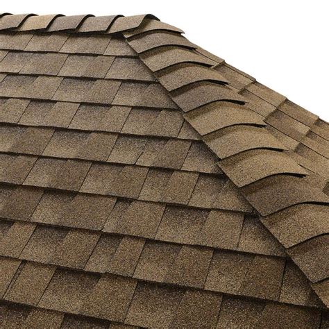 GAF Z Ridge Shakewood Hip and Ridge Shingles (33.3 lin. ft. per Bundle ...