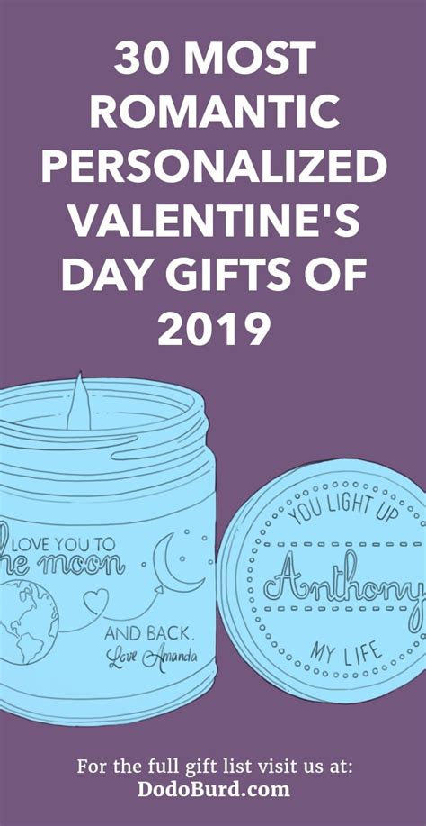 30 Most Romantic Personalized Valentine’s Day Gifts of 2019 | Valentine ...