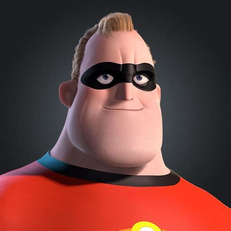 Mr Incredible Disney Cartoon Characters, Disney Pixar Movies, Drawing ...