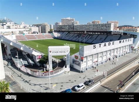 France, Var, Toulon, Stade Mauyol of the RCT rugby club or Racing Club ...