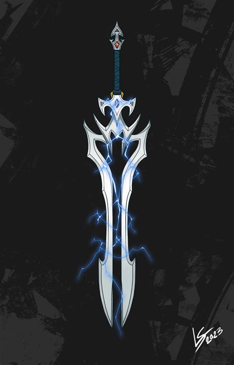 Lightning Sword by LightCurse on DeviantArt