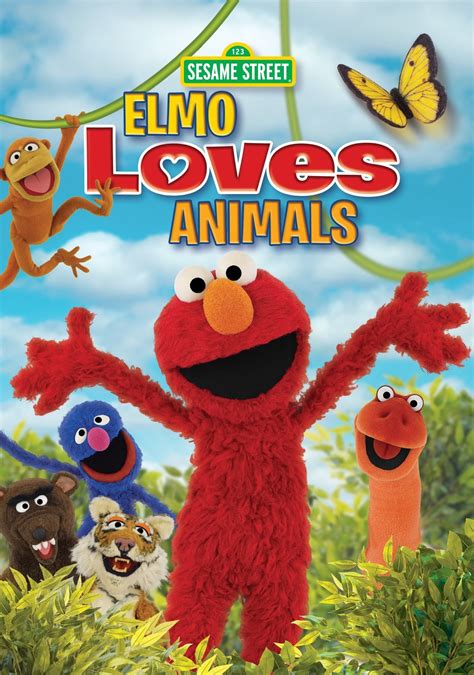 Airplanes and Dragonflies: Sesame Street: Elmo Loves Animals DVD ...