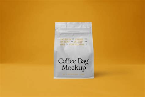 Coffee Bag Free Mockup — Free Mockup World