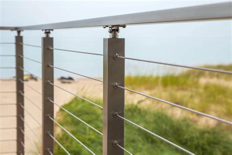 Waterfront Stainless Steel Cable Railing - Viewrail