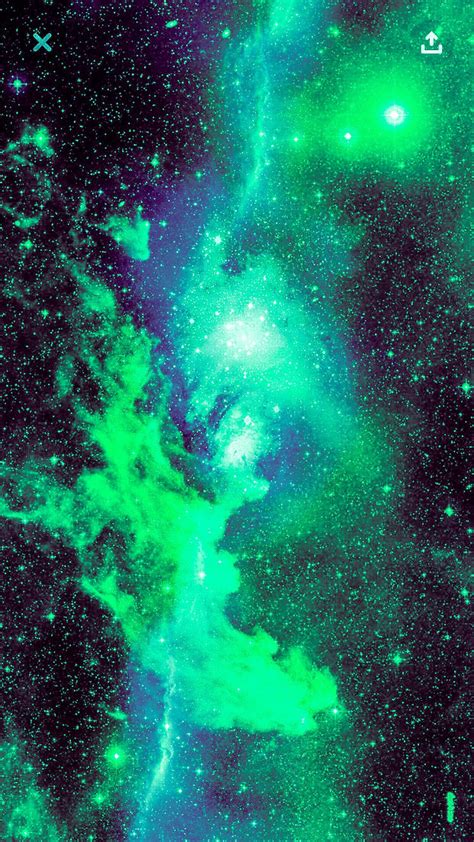 Download Green Blue Galaxy for desktop or mobile device. Make your ...