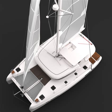 Catamaran lagoon 42 model - TurboSquid 1702050