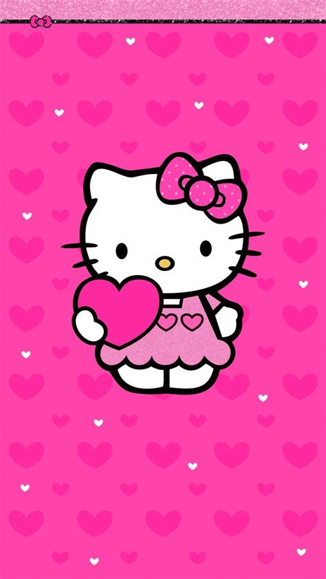 #digitalcutewalls | Hello kitty imagenes, Hello kitty rosa, Gatito